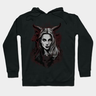 Embrace the Darkness: Gothic Satanic Evil Hoodie